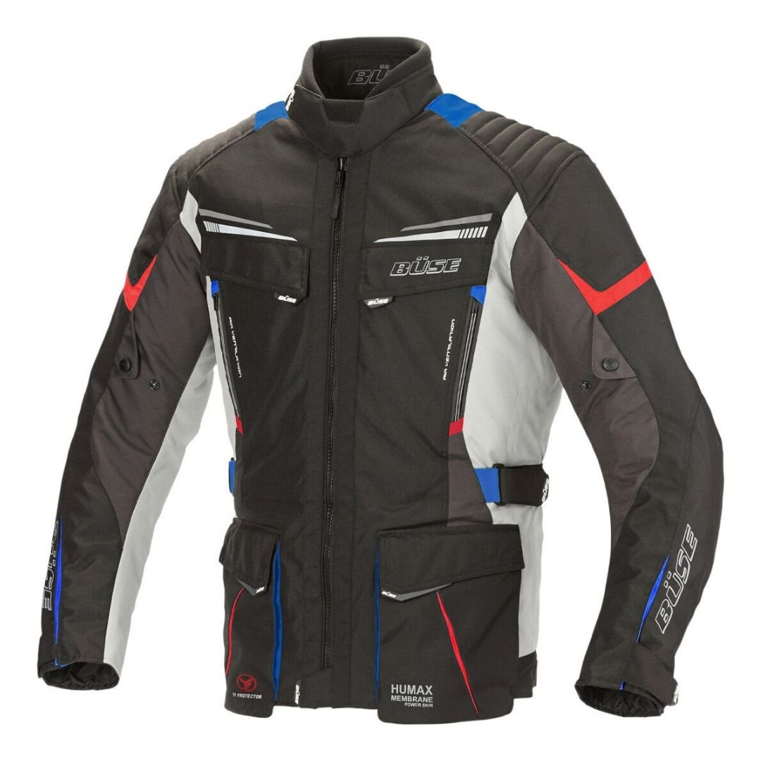 Buse Lake Pro Men's Motorcycle Jacket Blue
