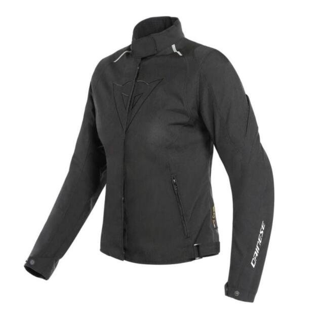 DAINESE WOMEN'S MOTORCYCLE JACKET LAGUNA SECA 3 LADY D-DRY BLACK