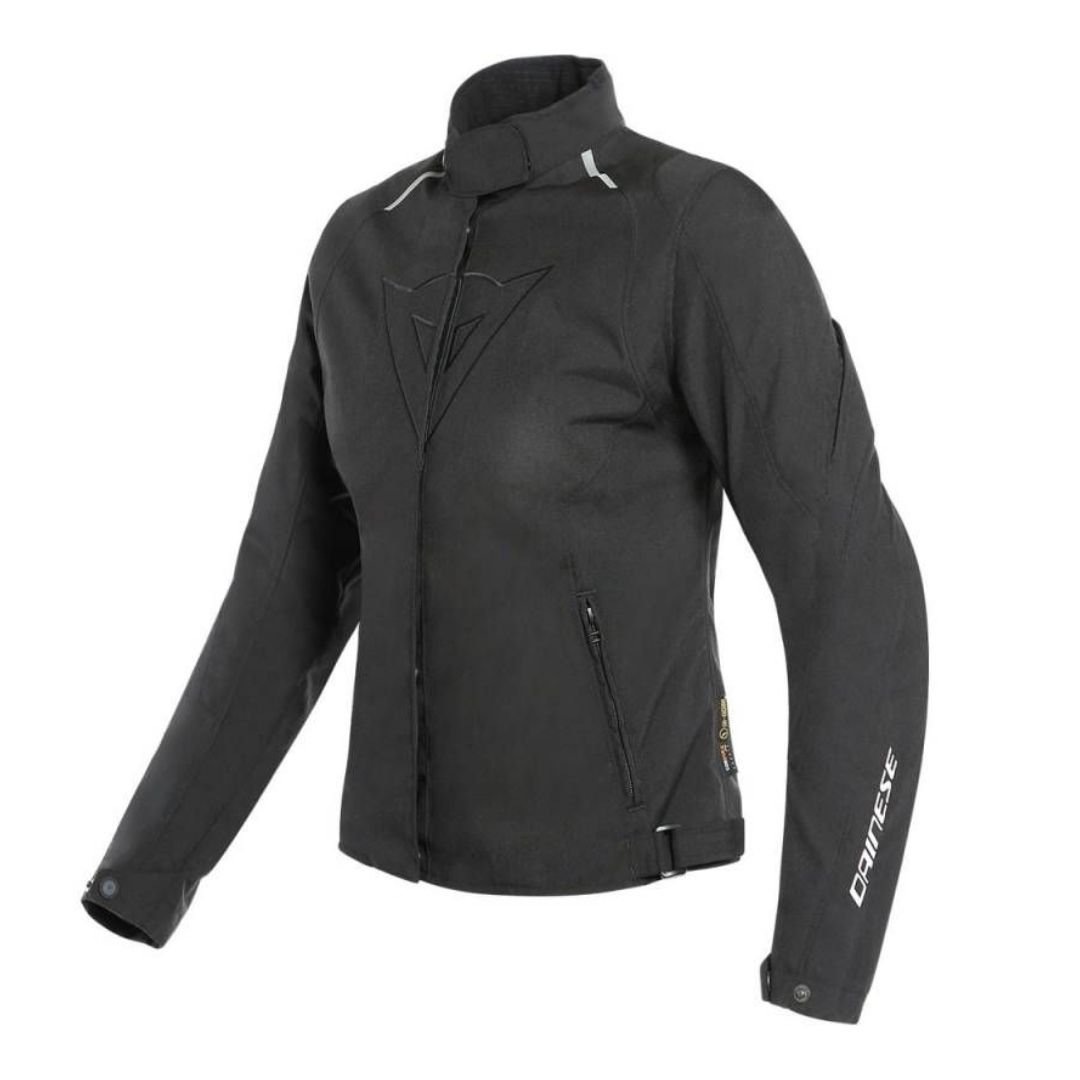 DAINESE WOMEN'S MOTORCYCLE JACKET LAGUNA SECA 3 LADY D-DRY BLACK