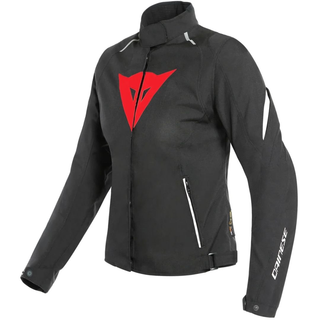 DAINESE WOMEN'S MOTORCYCLE JACKET LAGUNA SECA 3 LADY D-DRY RED