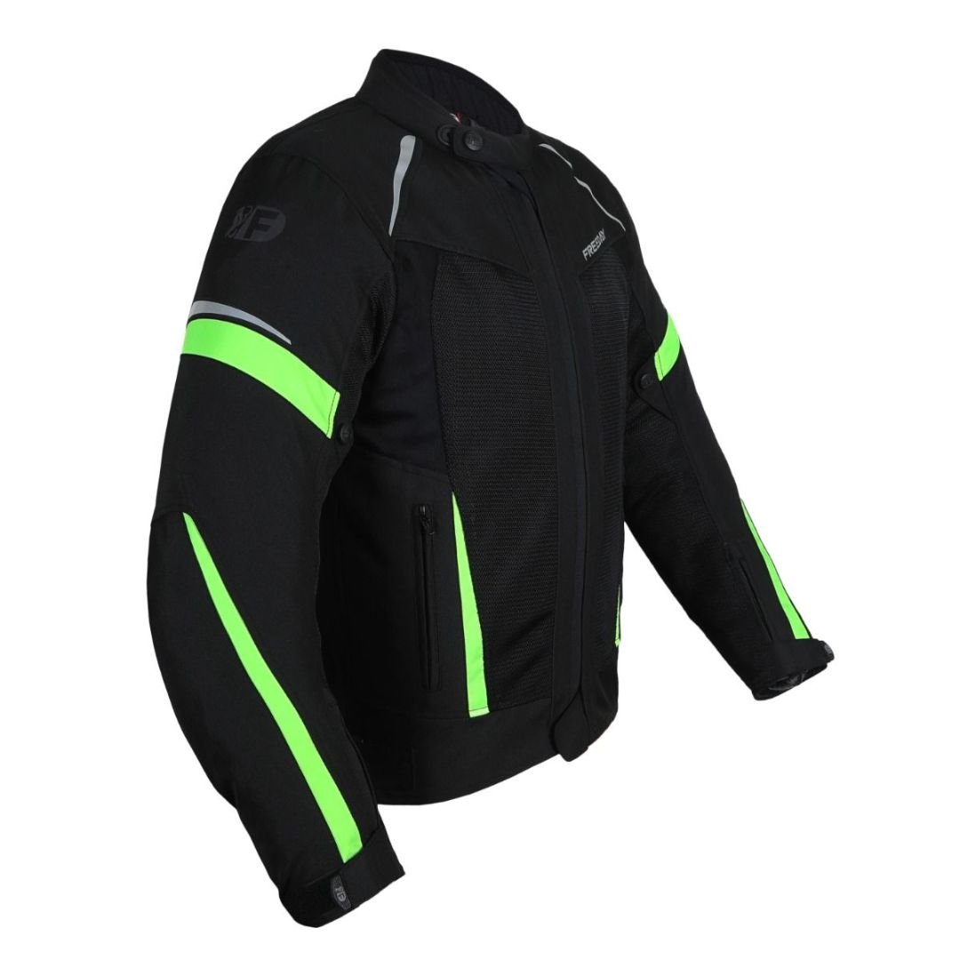 FREEDAY MOTORCYCLE JACKETS MEN SUMMER V-150 Fluor - Image 2