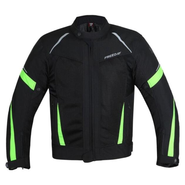 FREEDAY MOTORCYCLE JACKETS MEN SUMMER V-150 Fluor
