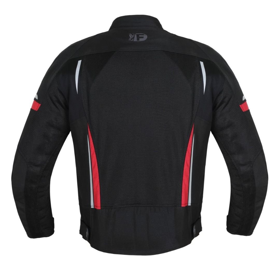 FREEDAY MOTORCYCLE JACKETS MEN SUMMER V-150 RED - Image 3