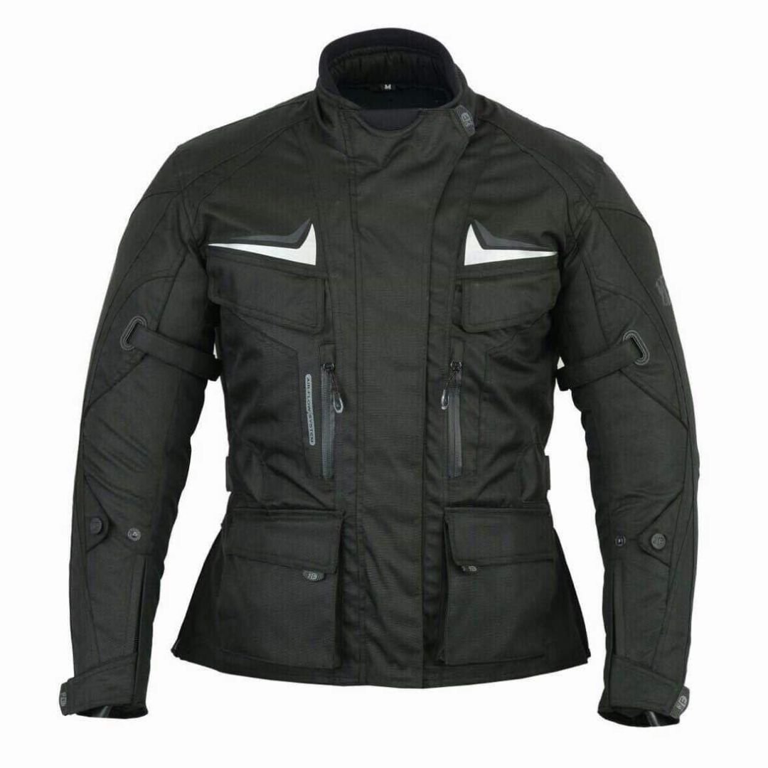 FREEDAY WINTER MOTORCYCLE JACKET WOMEN ARONA - BLACK CE PROTECTORS