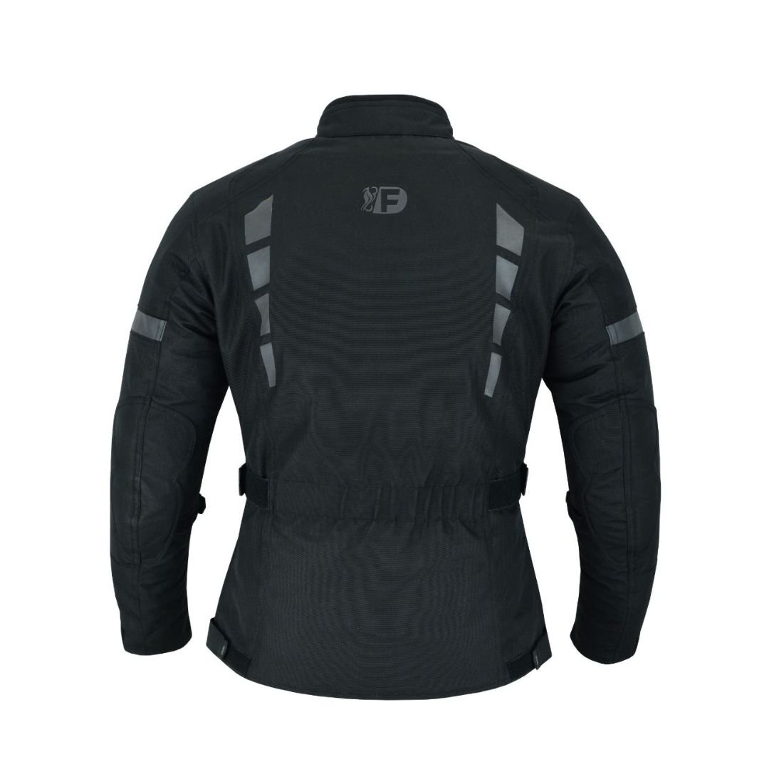 Freeday Winter Motorcycle Jacket Women 3/4 Women X-10 - Image 3
