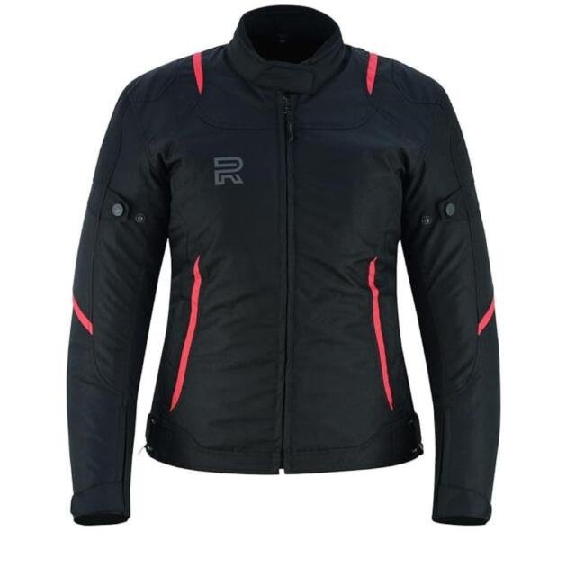 RAXUS BLADE WINTER MOTORCYCLE JACKET WOMEN RED