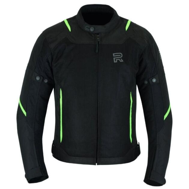 RAXUS MEN'S SUMMER MOTORCYCLE JACKET TRACK- FLUOR