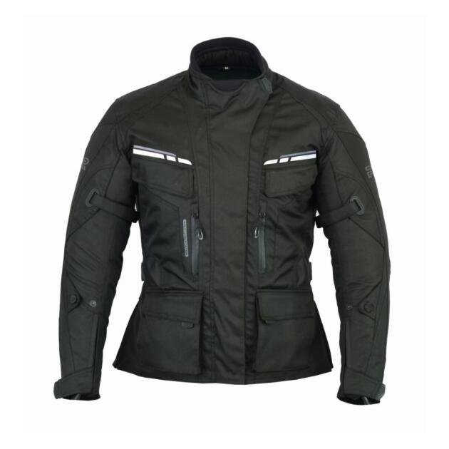 RAXUS WOMEN'S WINTER MOTORCYCLE JACKET ZOE- BLACK
