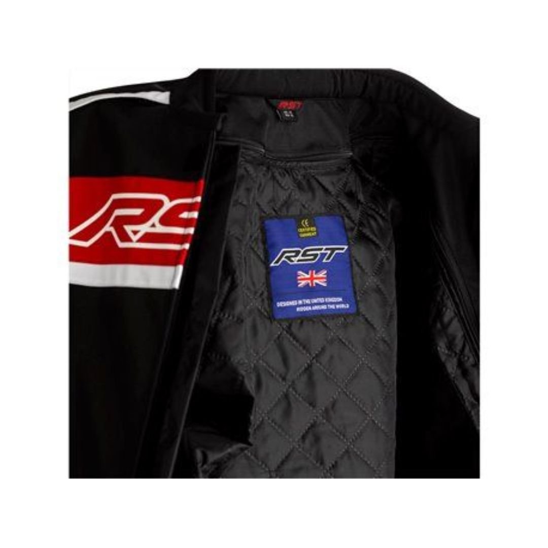 RST MEN'S AIR SUMMER PILOT TEXTILE JACKET RED - Image 3