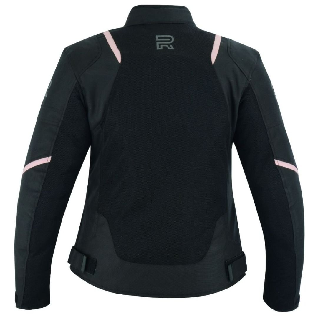 Raxus Summer Motorcycle Jacket Women Track- Pink - Image 3