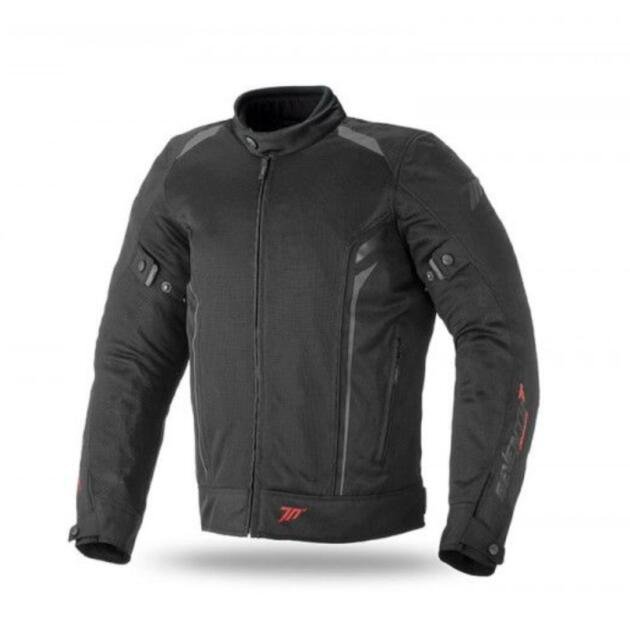 SEVENTY JT32 SUMMER TOURING MOTORCYCLE JACKET FOR MAN BLACK